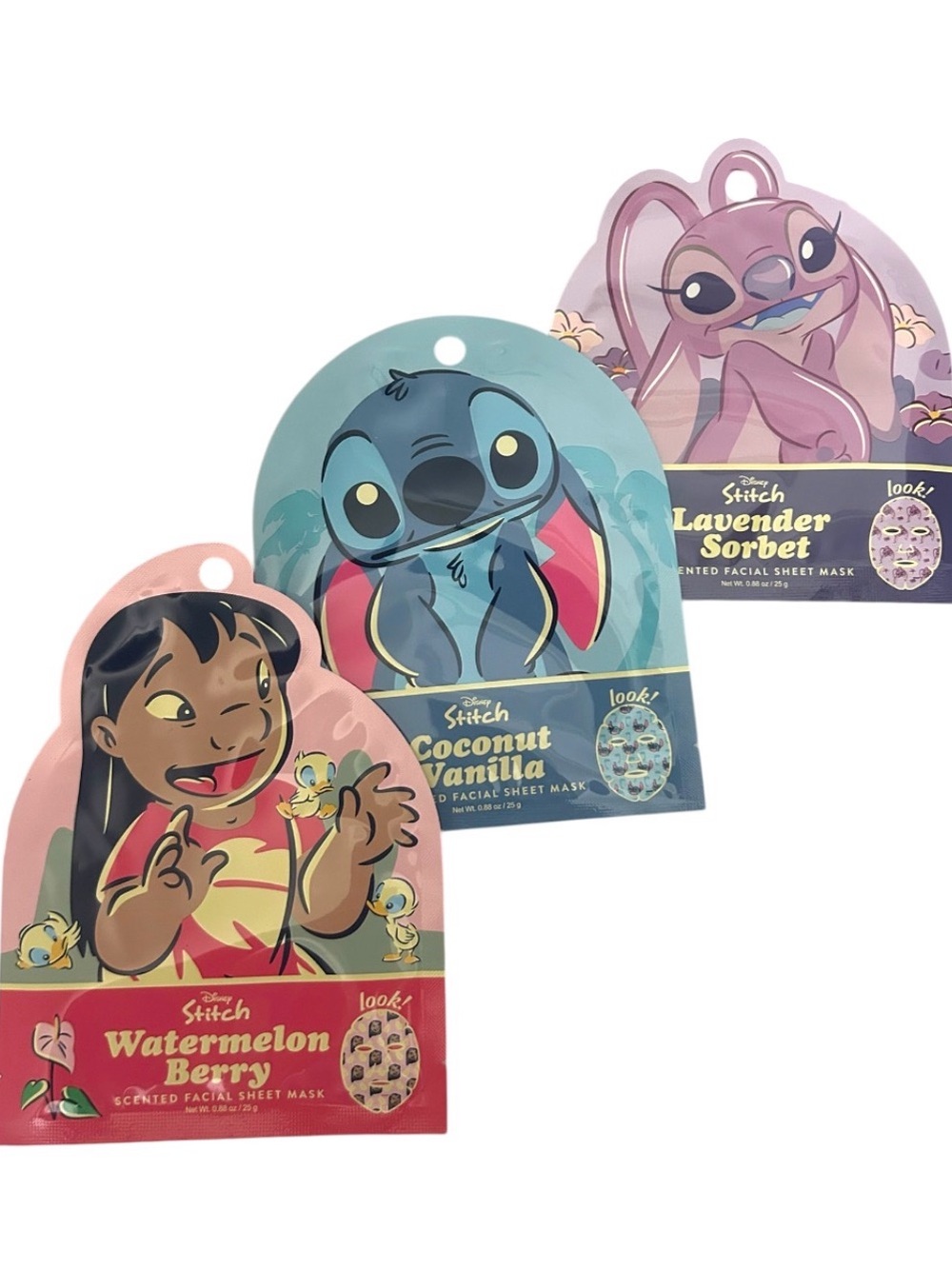 Disney Stitch Bundle Of 3 Face Masks